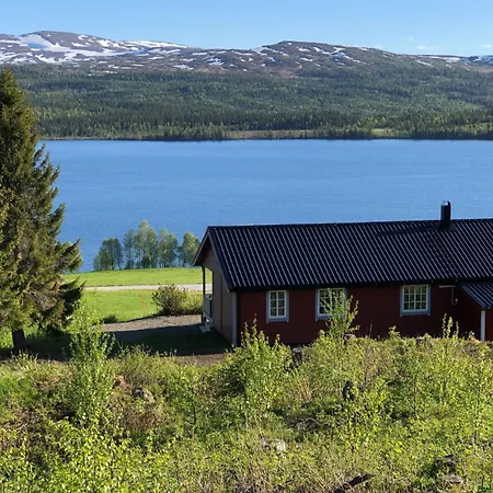 Nyrestaurert Og Koselig Hytte Ved Skjelbredvatnet. Sandvika  Exterior foto